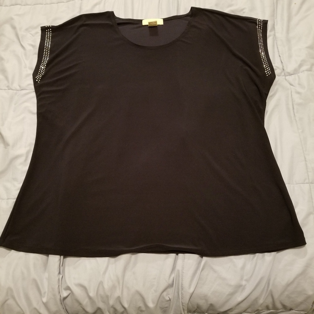 Navy blouse